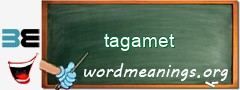 WordMeaning blackboard for tagamet